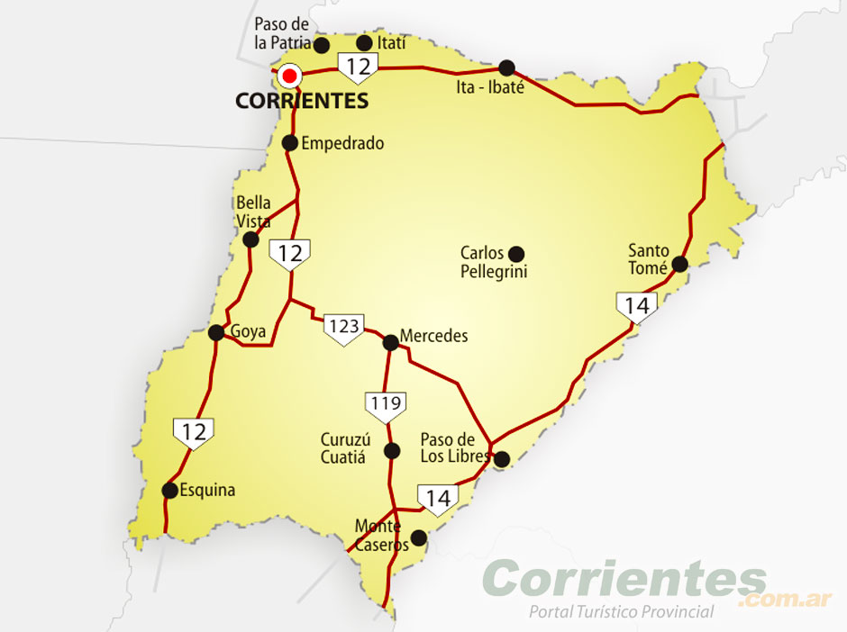Ciudades de Corrientes